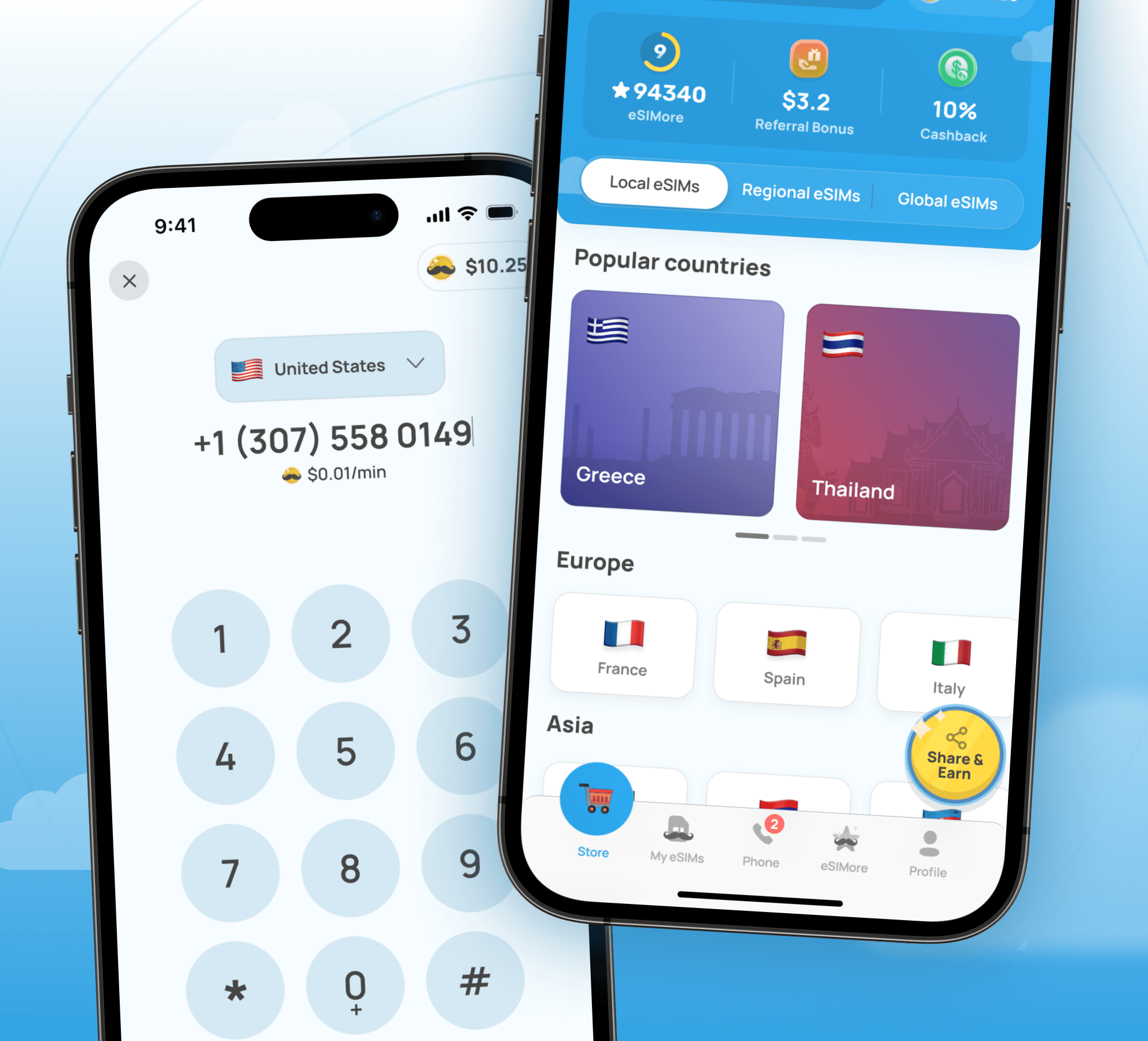 eSIMo Mobile App